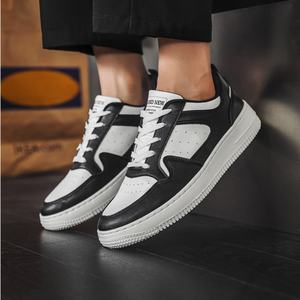 <b>Men's</b> <b>Shoes</b> Spring New Breathable <b>White</b> <b>Shoes</b> Male Student Trend All Match Thick Sole Sports Leisure Low Top <b>Shoes</b> <b>Men</b> - Product Image 4