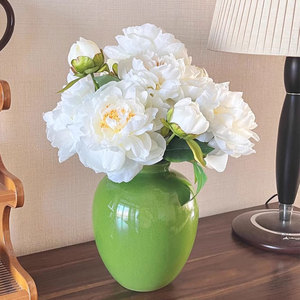 Vase en céramique <span class=keywords><strong>Art</strong></span> Déco haut de gamme, nouveau, petit, en porcelaine craquelée, écologique, pour table, avec un design <span class=keywords><strong>Art</strong></span> Déco distinctif - Product Image 4