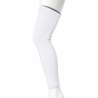 Manchons de compression respirants pour les jambes, légers et en tricot élastique, pour le soutien des mollets lors des entraînements par temps chaud