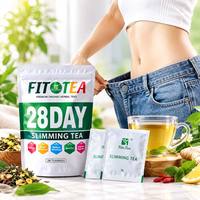 Wins Town Thé Herbal Fit 28 Jours pour Marque Privée Personnalisée, Mélange de Thé Vert, Boisson Herbal OEM, Soutien Quotidien au Bien-être