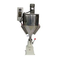 Machine de remplissage semi-automatique pour conserve, mise en bouteille et remplissage par trémie, haute qualité, pneumatique, à chaleur et agitation, pour crème et lotion cosmétiques