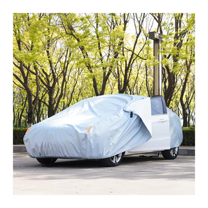 Housse de voiture imperméable avec <span class=keywords><strong>pare</strong></span>-<span class=keywords><strong>brise</strong></span> gonflable <span class=keywords><strong>Protection</strong></span> solaire et <span class=keywords><strong>pare</strong></span>-soleil anti-grêle pour bâche de véhicule - Product Image 1