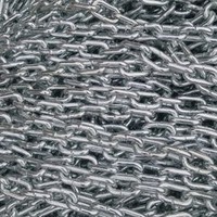Chaîne de transmission à enrouleur en plastique à chaîne soudée galvanisée et finie au zinc de haute qualité