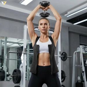 <span class=keywords><strong>Chaleco</strong></span> Sauna con Cierre <span class=keywords><strong>para</strong></span> Mujer, Cintura Alta, Control de Abdomen, Material Termoactivo <span class=keywords><strong>para</strong></span> Sudoración y Pérdida de <span class=keywords><strong>Peso</strong></span> - Product Image 1