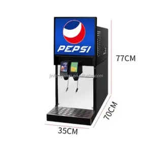 2 lezzet soda dağıtıcı dağıtıcı/ticari içecek soğutucu makine soğuk içecek dükkanı için soda makinesi