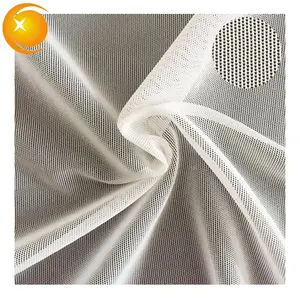 Stretchable 4 Way Stretch 90% Nylon 10% Spandex Mesh Fabric for Embroidery Underwear Bra Lingerie Makeup Lining Legging