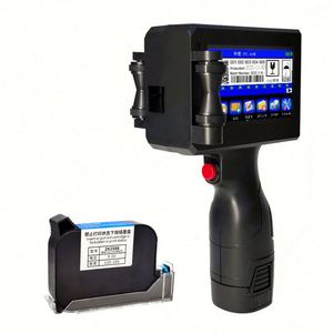 Imprimante d'étiquettes thermiques portable 2026 Nouveautés Légère Séchage rapide Imprimante manuelle Jet d'encre portable sur plastique - Product Image 1