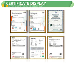 Cônes de dégustation en bois polaire de haute qualité Cône en bois jetable pour apéritif pour verres - Product Image 5