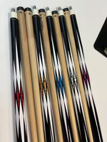 Harga Grosir Promo Terbaik Tongkat Biliar Berkualitas Tinggi Maple Shaft 13 Tip 1/2 Joint  Tongkat Pool Cue Stick Billar