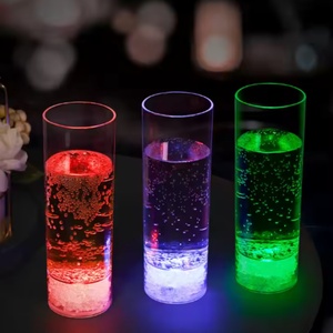 Vasos de Vidrio LED Intermitentes para Bebidas, Vasos de Bar, Discoteca, Fiesta, Vasos Multicolores LED, Vasos Luminosos - Product Image 2