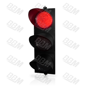 إشارة مرور تحذيرية LED حمراء وخضراء بقطر 300 مم للممرات - Product Image 3