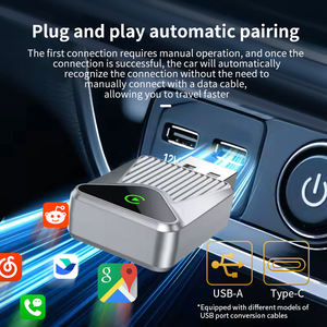 Universel 2 en 1 convertit <span class=keywords><strong>CarPlay</strong></span> filaire en Plug and Play sans fil Connexion automatique Configuration facile Adaptateur <span class=keywords><strong>Carplay</strong></span> sans fil - Product Image 2