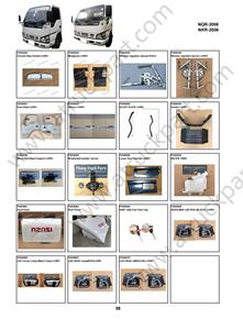 Braccio Specchietto 8978566222 per Ricambi Carrozzeria Camion ISUZU NQR NKR 150 600P - Product Image 5