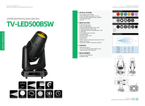 VLTG LED 500BSW Projecteur Beam 3-en-1 avec tête mobile CMY pour <span class=keywords><strong>DJ</strong></span>, club, fête, <span class=keywords><strong>mariage</strong></span>, spot, wash, CMY CTO, grand éclairage de scène et encadrement - Product Image 6