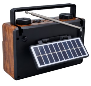 Radio de estilo clásico vintage AM <span class=keywords><strong>FM</strong></span> con energía solar, venta al por mayor, fábrica de radio de estilo clásico - Product Image 2