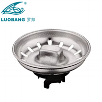 Panier de vidange moderne en acier inoxydable de 114 mm pour évier de cuisine