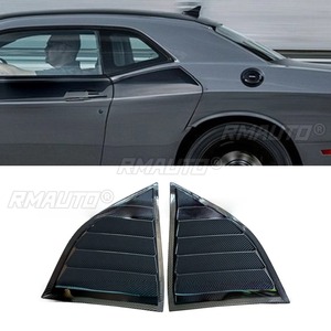 Car Side Rear <b>Window</b> Louver Shutter <b>Cover</b> for Dodge Challenger 2009-2013 Body Kit Car Accessories - Product Image 1