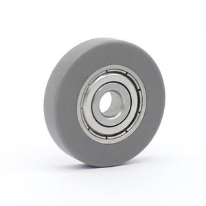 Fournisseur direct d'usine, poulies plates revêtues de caoutchouc 698ZZ, roulements à billes à gorge profonde, rouleaux en plastique POM / roues de guidage - Product Image 3