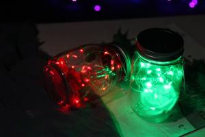 Diseño moderno al aire libre Smart Home LED Glass Jar luces impermeable Solar Venta caliente para fiestas en casa Festivales para <span class=keywords><strong>Amazon</strong></span> - Product Image 6