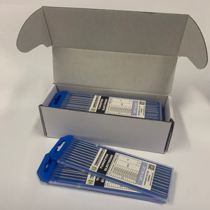 แท่งอิเล็กโทรดทังสเตนสีแดง WT20สำหรับเชื่อมทิกแท่งทังสเตนขนาด1.6มม. 2.4มม. 3.2มม. - Product Image 1