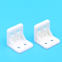 Support d'angle en plastique épais en forme de L Yingya pour étagères et armoires, fabriqué en Chine