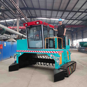 Crawler Windrow <span class=keywords><strong>Compost</strong></span> Turner macchina con motore nucleo componente per fertilizzante organico linea di produzione - Product Image 1