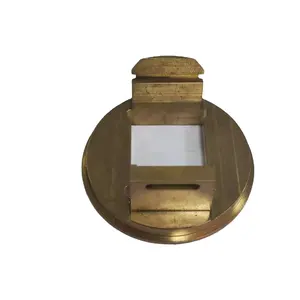 Polishing Electroplating brass link cap for Pumps and electrical equipment