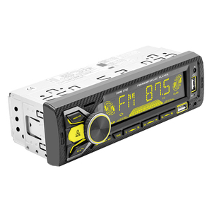 Pemutar MP3 mobil, Din tunggal, Audio mobil BT penerima Stereo AM <span class=keywords><strong>FM</strong></span> RDS Radio USB SD AUX Port kontrol aplikasi pemutar musik mobil - Product Image 3