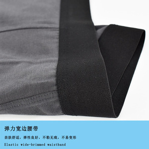 Calzoncillos bóxer clásicos para <span class=keywords><strong>hombre</strong></span>, ropa interior, pantalones cortos de punto transpirables, <span class=keywords><strong>culotte</strong></span> que absorbe la humedad, calzoncillos bóxer de algodón para <span class=keywords><strong>hombre</strong></span>, venta al por mayor - Product Image 2