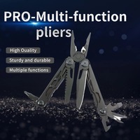 Outils à main extérieurs multifonctions multifonctions personnalisés de haute qualité 21 1 couteau pliant tournevis ouvreur-en acier