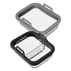 Air Fryer Glass Liner Reusable with Removable Silicone <b>Ring</b> Air Fryer Sheets for Airfryer BPA-free - Product Image 2