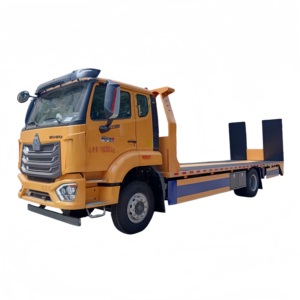 Camion de remorquage à plateau coulissant hydraulique de 10 m, camion de remorquage à plateau coulissant HOWO NX 4x2, camion de remorquage robuste pour le sauvetage routier, le transport de machines - Product Image 1