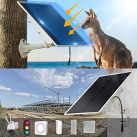 Système d'alimentation solaire compact DC 15W 88,8Wh avec batterie PWM pour capteurs de terrain basse consommation