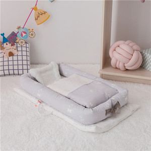 Nuevo diseño infantil 100% <span class=keywords><strong>cuna</strong></span> de algodón <span class=keywords><strong>para</strong></span> dormir, nido de algodón <span class=keywords><strong>para</strong></span> bebé - Product Image 5