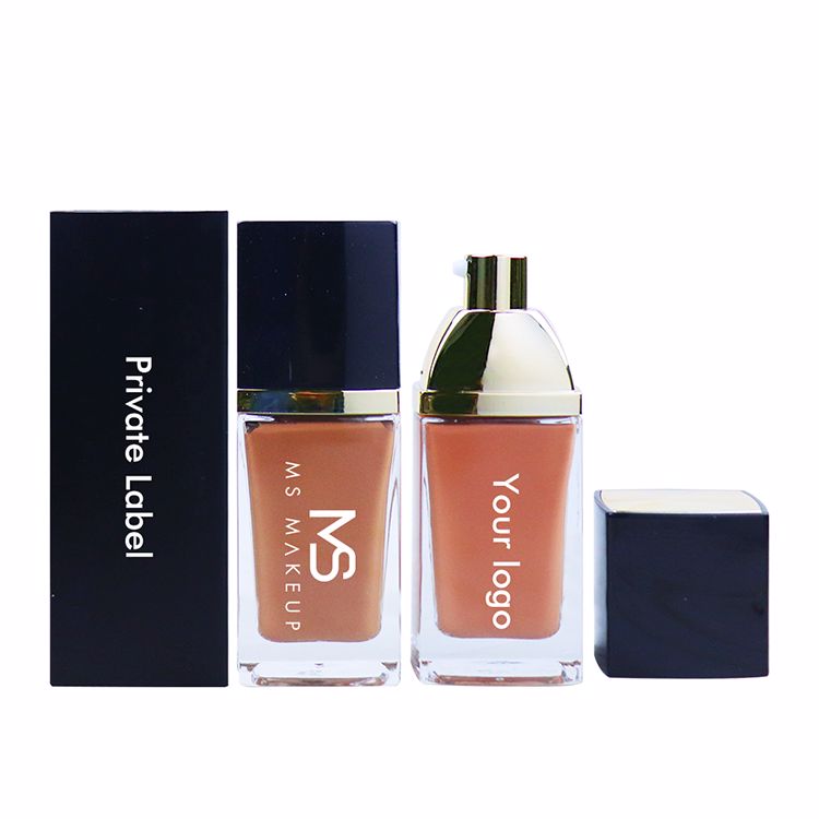 2021 Новая основа без логотипа высокое качество поставщик длительный Жидкий Макияж основа черная кожа кремовая Жидкая Основа матовая