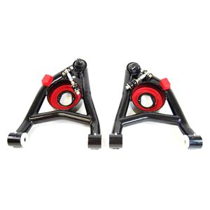 Par de brazos de Control inferior de acero tubular Fit 1964-1972 Chevelle <span class=keywords><strong>Malibu</strong></span>/El Camino/B-uick Skylark GS/Oldsmobile con rótula - Product Image 1