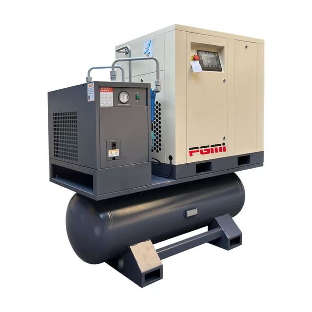 PM VSD Industrial Air Compressor 11KW 15HP  Rotary Screw Air Compressor 4-in-1 Air Compressor 8Bar 10Bar 12Bar