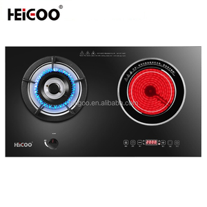 <span class=keywords><strong>2</strong></span> <span class=keywords><strong>BURNER</strong></span> Tiết Kiệm Năng Lượng Được Xây Dựng Trong Thiết Bị Gia Dụng Hồng Ngoại Cảm Ứng Nồi Gốm Và Khí Đốt Bếp Nấu Ăn Tấm Kính Cường Lực - Product Image 1