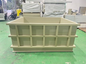 Tanques de presión rectangulares de plástico PE y HDPE, y tanques de PP (polipropileno) de diseño personalizado para productos químicos, agua, aceite y combustible, procedentes de Vietnam. - Product Image 6