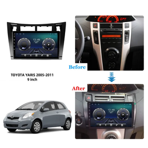 Radio multimedia con GPS para coche, reproductor con Android, 2 DIN, carplay, YouTube, 2005 -2011 - Product Image 2