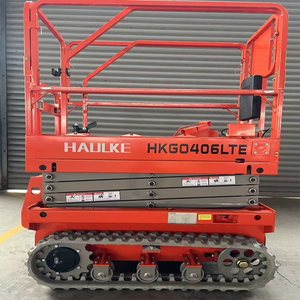Platform Pengangkat Bergerak Seri <span class=keywords><strong>4M</strong></span> German Haulke, Platform Kerja <span class=keywords><strong>Scissor</strong></span> Lift Crawler untuk Dijual - Product Image 3