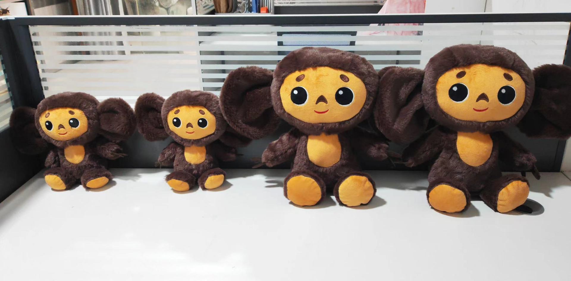 Nuevo Juguete De Peluche Cheburashka Ojos Grandes Mono Suave Nuevo Juguete De Peluche Cheburashka Ojos Grandes Mono Suave