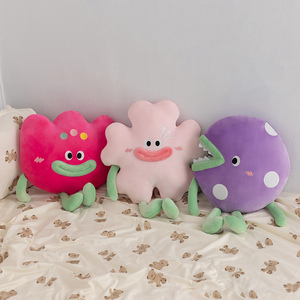 Jouets en peluche personnalisés, oreiller en forme d'ours, monstre, poupée moche, jouets en peluche avec rembourrage en coton PP, fabricant direct - Product Image 6