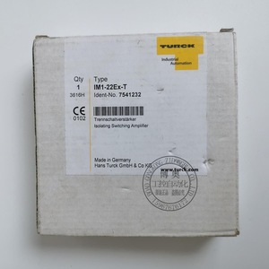 Amplificador de Conmutación Aislante TURCK IM1-22EX-T, Barrera de Seguridad, Montaje en Panel, Hecho en Alemania - Product Image 3