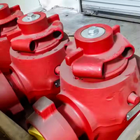 1A14483 1A14487 2A26611 1 "2" 5000psi API 6A FMC Vanne à boisseau pour champ pétrolifère