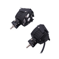 Feu antibrouillard double couleur à Led, MINI phare de conduite à Led, Spot auxiliaire pour moto