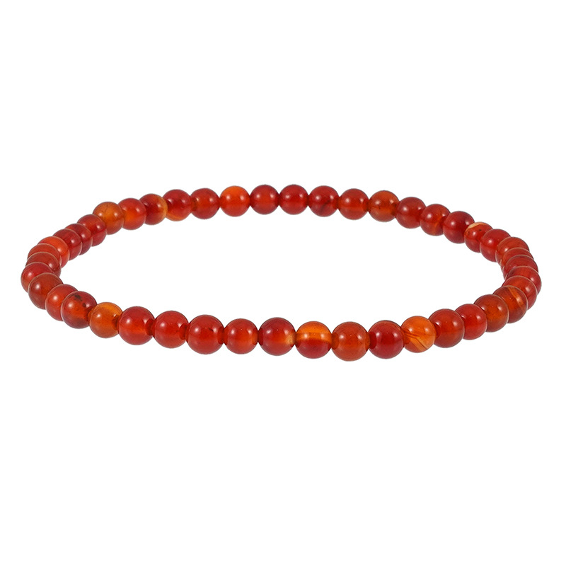 Agate rouge 4MM
