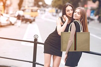Maßgeschneiderte, Natürliche, Umweltfreundliche, Multifunktionale Gewebte Große Strandhandtasche, Designer Multifunktions-Schultertasche aus Jute, Luxuriöse Tasche