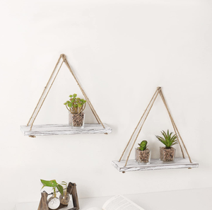 Arts muraux en <span class=keywords><strong>bois</strong></span> décoration plante étagère murale flottante étagères pour la décoration intérieure tenture murale organisation support - Product Image 4