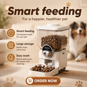 WLAN Smart Haustierfütterer mit <span class=keywords><strong>APP</strong></span>-Fernsteuerung, Zeitgesteuerter Quantitativer Aufladbarer Automatischer Katzen- und Hundefutterspender mit Schwenk-Neige-Kamera und Videofunktion - Product Image 5